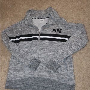 VS PINK quarter zip jacket